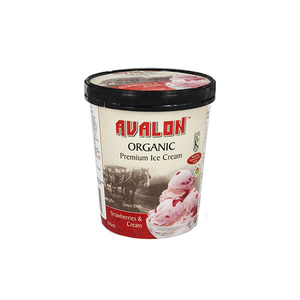 Organic Strawberries & Cream